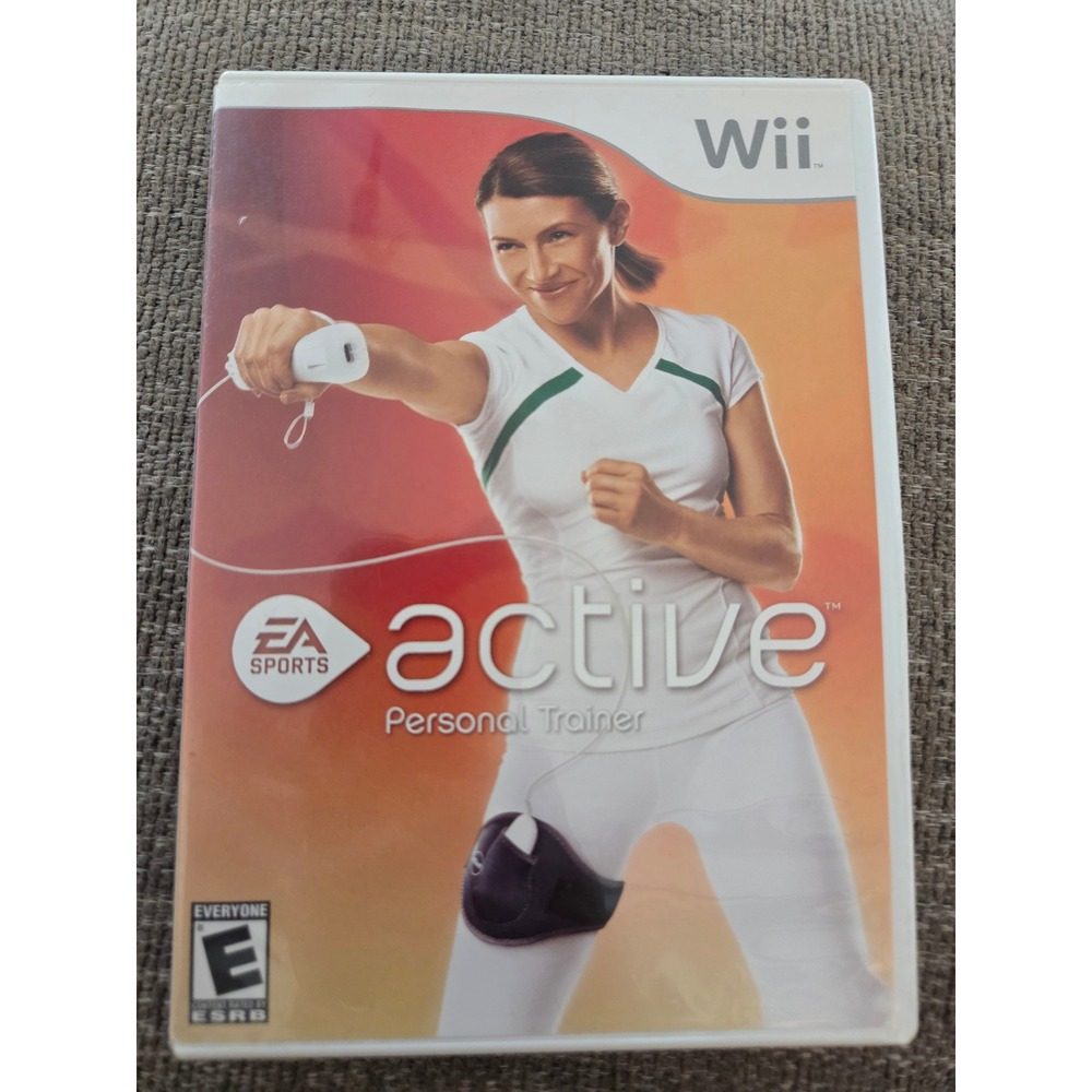 EA Sports Active Personal Trainer Nintendo Wii Game CIB Fitness Workout